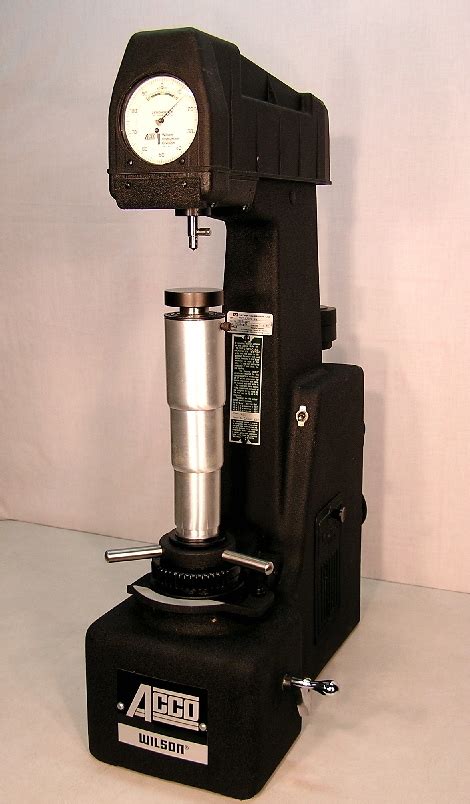 rockwell hardness tester mechanism|background of rockwell hardness testing.